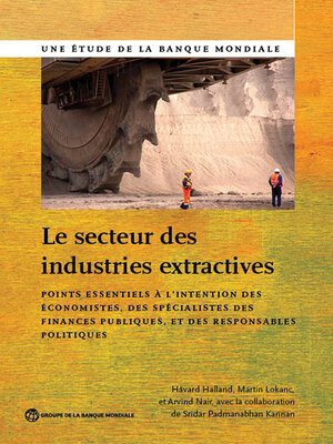 cover image of The Le secteur des industries extractives